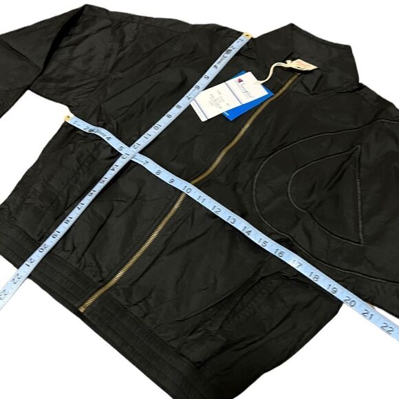 Champion C Logo Track Jacket in Black - Picture 2 of 10